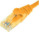 U/UTP Cat.5e (Gigabit) Мрежов Кабел Ethernet 3м Жълт 5 Бройки