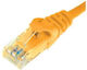 U/UTP Cat.5e (Gigabit) Мрежов Кабел Ethernet 2м Жълт 10 Бройки