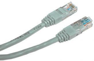 Logo Collection U/UTP Cat.5e Netzwerkkabel Ethernet 15m Graue 2 Stück
