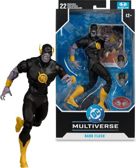 Dc Multiverse Dunkler Blitz Dunkle Multiverse Rote Platin-Edition Von Todd Mcfarlane Actionfigur 18cm
