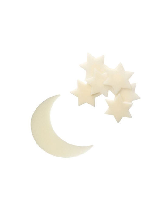 Moses Autocolant Decorativ pentru Copii Perete Fluorescent 9buc