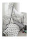 Vesta Home Πάπλωμα Κούνιας Λευκό 110x170cm