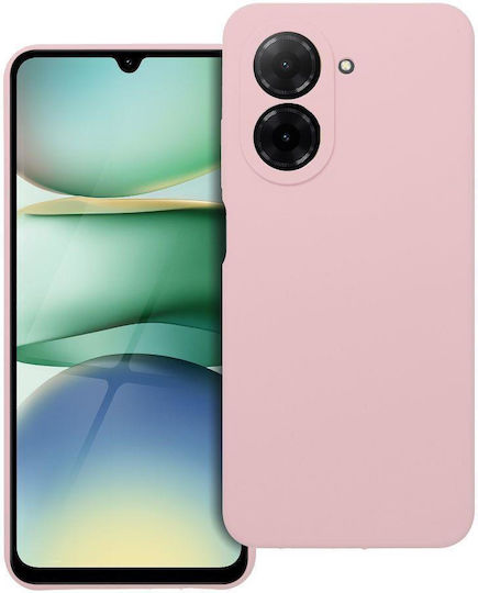 Forcell Powder Back Cover Σιλικόνης 2mm Ροζ (Redmi A5)