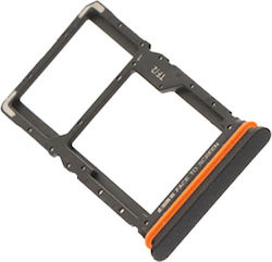 Υποδοχή Κάρτας Dual Sim Dual Sim Tray Xiaomi Redmi 15 4g Midnight Black
