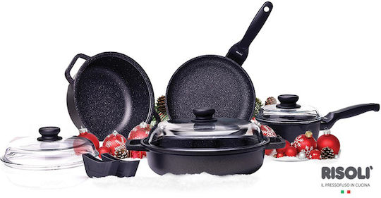 Risoli Cookware Set from Cast Aluminum 4 Pieces
