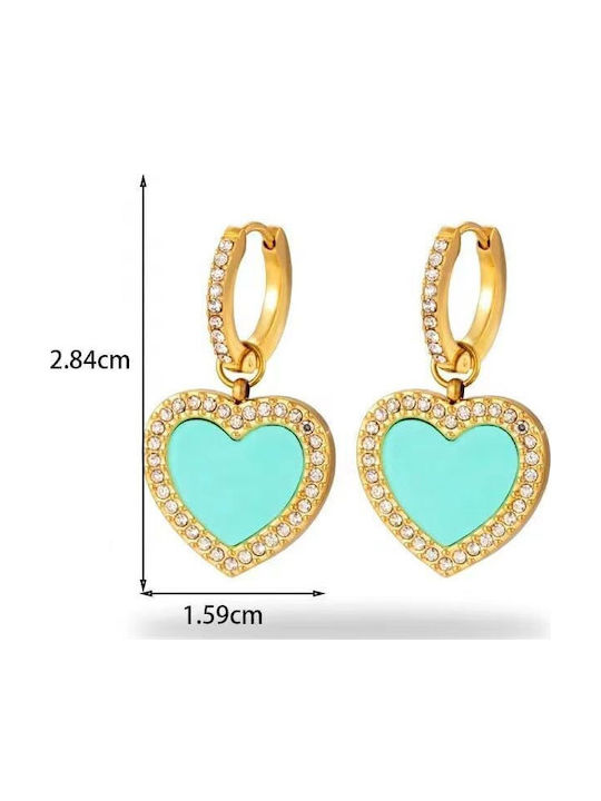 Awear Earrings made of Steel Gold Plated