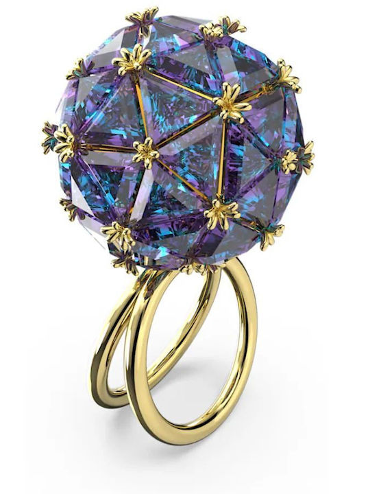 Swarovski Γυναικείο Δαχτυλίδι με Πέτρες από Ατσάλι