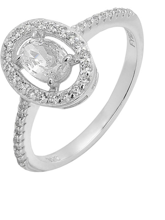 Prince Silvero Ring with Stones made of Silver