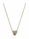 Awear Necklace with design Heart from Steel