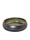 Espiel Pebble Salatschüssel Keramik Brown-Green 16.5x16.5x5cm 1Stück