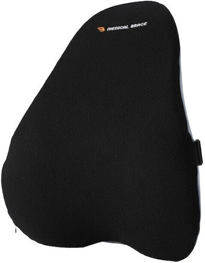 Medical Brace Seat Cushion with Memory Foam 39.5x46x14cm Black MB.1814