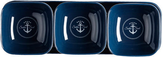 Marine Business Πλαστική Ορντεβιέρα 3 Θέσεων Μπλε Π9xΜ27cm 3τμχ