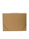 Next Ökologische Tasche für Entwürfe mit Verschluss und Handgriff 50x5x35cm Beige