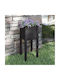 vidaXL Pot Wooden 31x31x70cm.