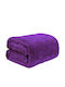 Ehome Fleece Blanket Double 220x240cm Purple 11 Gift Double Fleece Blanket PopCorn 220x240