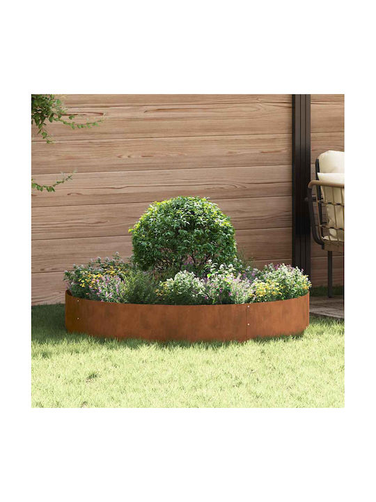 vidaXL Topf Metallisch Corten Steel