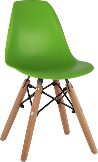Детски Стол Twist Kid Зелен 30.5x33x59бр