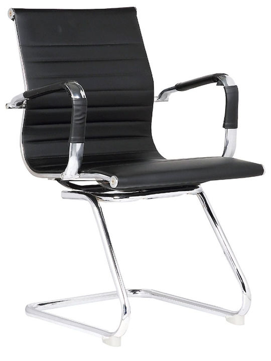 Armchair Visitor BF3300V with Arms EO277 Black ...