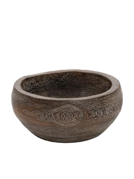 Espiel Decorative Bowl Brown 17x17x8cm