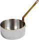 Espiel Serving Basket Metallic with Diameter 10cm and Height 5cm Shiny 2pcs