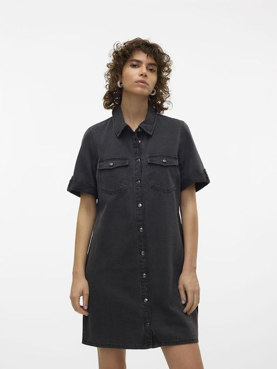 Vero Moda Jennie Καλοκαιρινό Mini Σεμιζιέ Φόρεμ...