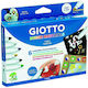 Giotto Decor Mettalic Markers Set for Wood, Glass and Leather 5pcs