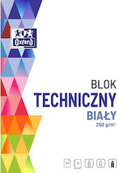 Oxford Technisches Block Oxford A4/10k Weiß