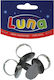 Luna Μεταλλική Βάση Δαχτυλιδιού Σετ 4τμχ