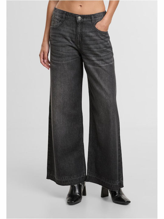 Urban Classics Damenjeans Black