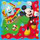Mickey Rock The House Χαρτοπετσέτες Πολύχρωμες 33x33εκ. 20τμχ