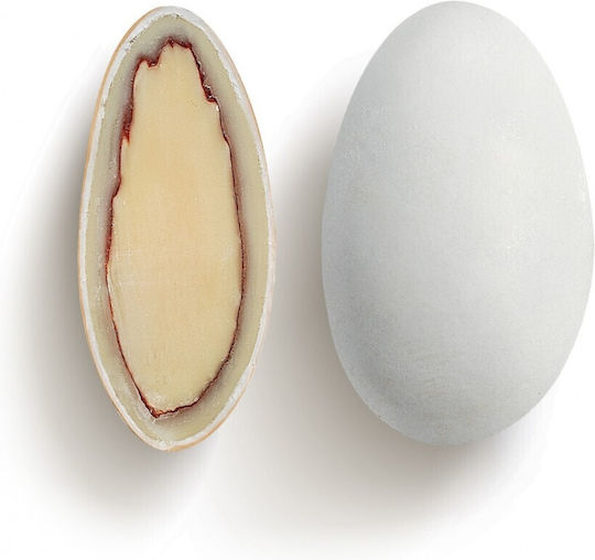 Χατζηγιαννάκης Κουφέτα Αμυγδάλου Choco Almond σε Σχήμα Κλασικό με Γεύση Gianduia Λευκό Ματ 1000gr