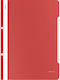 Matalon Clipboard with Spring for Paper A4 Red 1pcs
