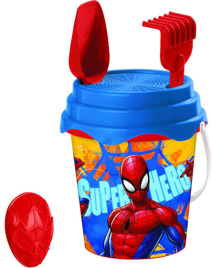 Adriatic Spiderman Σετ Κουβαδάκι Παραλίας με Αξεσουάρ από Πλαστικό 6τμχ