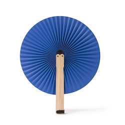 Blau Ventilator