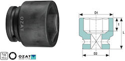 Cheie Tubulară Cap Scurt Torsiune 5/8'' 6 Fețe 1 1/4'' Cheie Tubulară Cap Scurt Torsiune 5/8'' 6 Fețe 1 1/4''