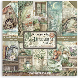 Scrapbooking-Zubehör Blätter 10 Stück 20,3×20,3...