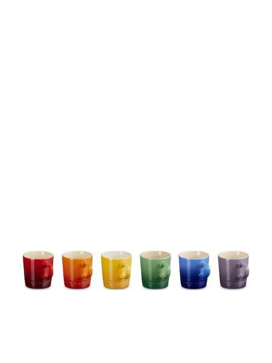 Le Creuset Set Căni Espresso De ceramică Violet 100ml 6buc