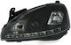 Lumini Frontale LED Opel Corsa C 2001-2006 Lămpi Negre H1 Set 2 Bucăți Opel Sonar