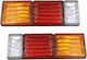 Set Led Truck Rear 24v Brake Turn Reverse Lights 2 Pieces Tg-5249 Oem