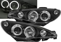 Sonar Μπροστινά Φανάρια Angel Eyes Peugeot 206 Μαύρα 2002-2007 2τμχ Crn-0011770 Sonar Μπροστινά Φανάρια Angel Eyes Peugeot 206 Μαύρα 2002-2007 2τμχ Crn-0011770