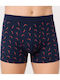 Herren Boxershorts Blue 1Packung