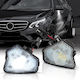 Φως Καθρέπτη Mercedes-benz W201 W246 C117 C218 C207 X156 W176 W201 W202 W204 W124 W212 W221 Smd Led 6000k Λευκά 2 Τεμάχια