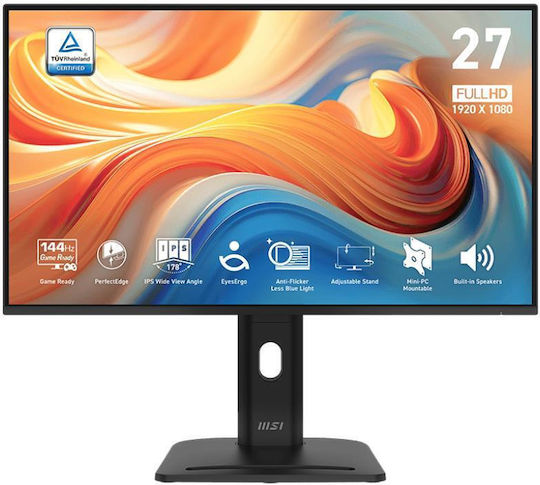 MSI Pro MP275PG E14 IPS HDR Monitor 27" FHD 1920x1080 144Hz mit Reaktionszeit 4ms GTG