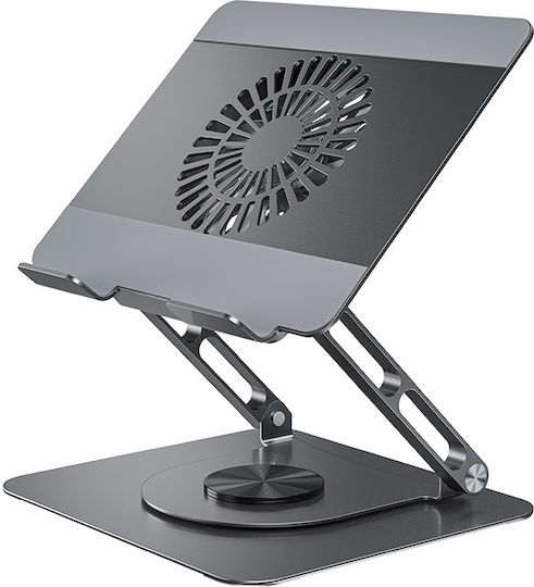 XO C182 Стойка за Лаптоп до 17.3" с 1 Вентилатор Сив