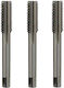 9521011 Manual Threading Taps Unc Thread Similar To Din 352 Hss-g 3 Pcs Set Dim No.12