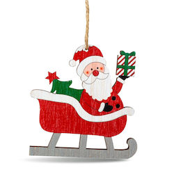 Christmas Santa Beige 21.5x11.5cm