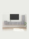 Wohnzimmer TV-Einheit Gray Sonoma L30xB31xH100cm