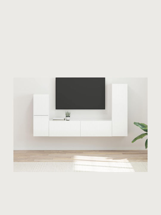 Living Room TV Unit White L30xW31xH100cm