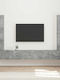 Wohnzimmer TV-Einheit Grau M31xB30xH60cm