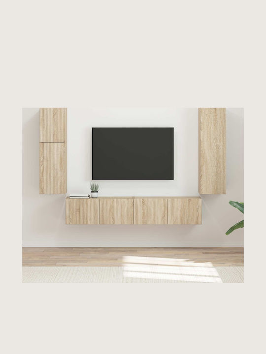 Living Room TV Unit Sonoma Oak L30xW31xH100cm